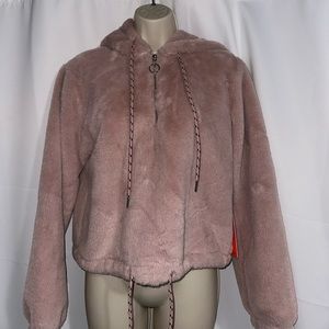 Cropped blush sweater, Size M